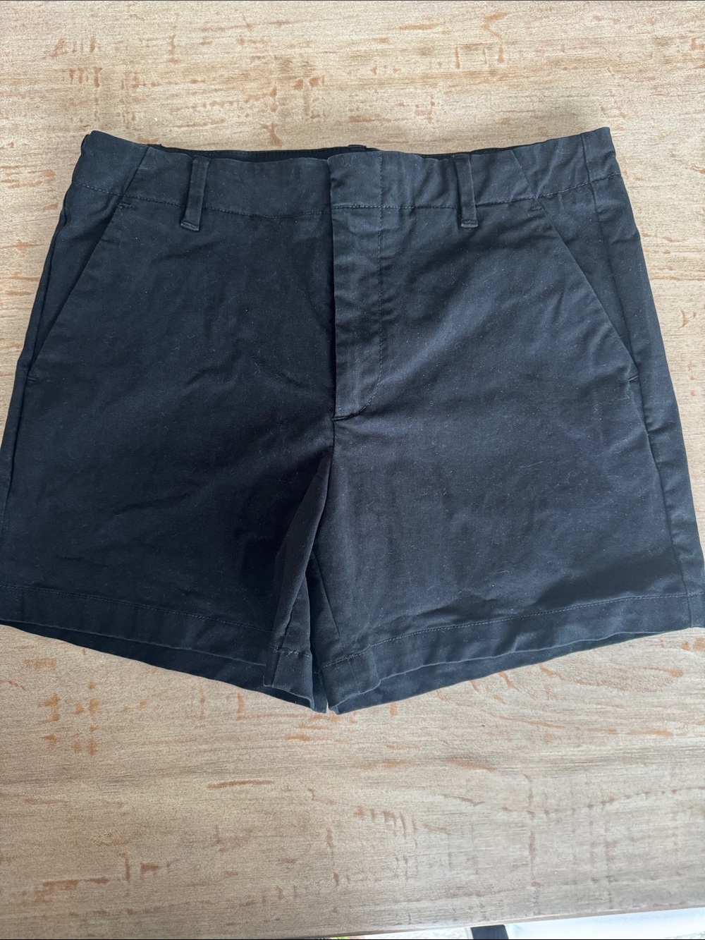 Banana Republic Black Flat-Front Women's Shorts